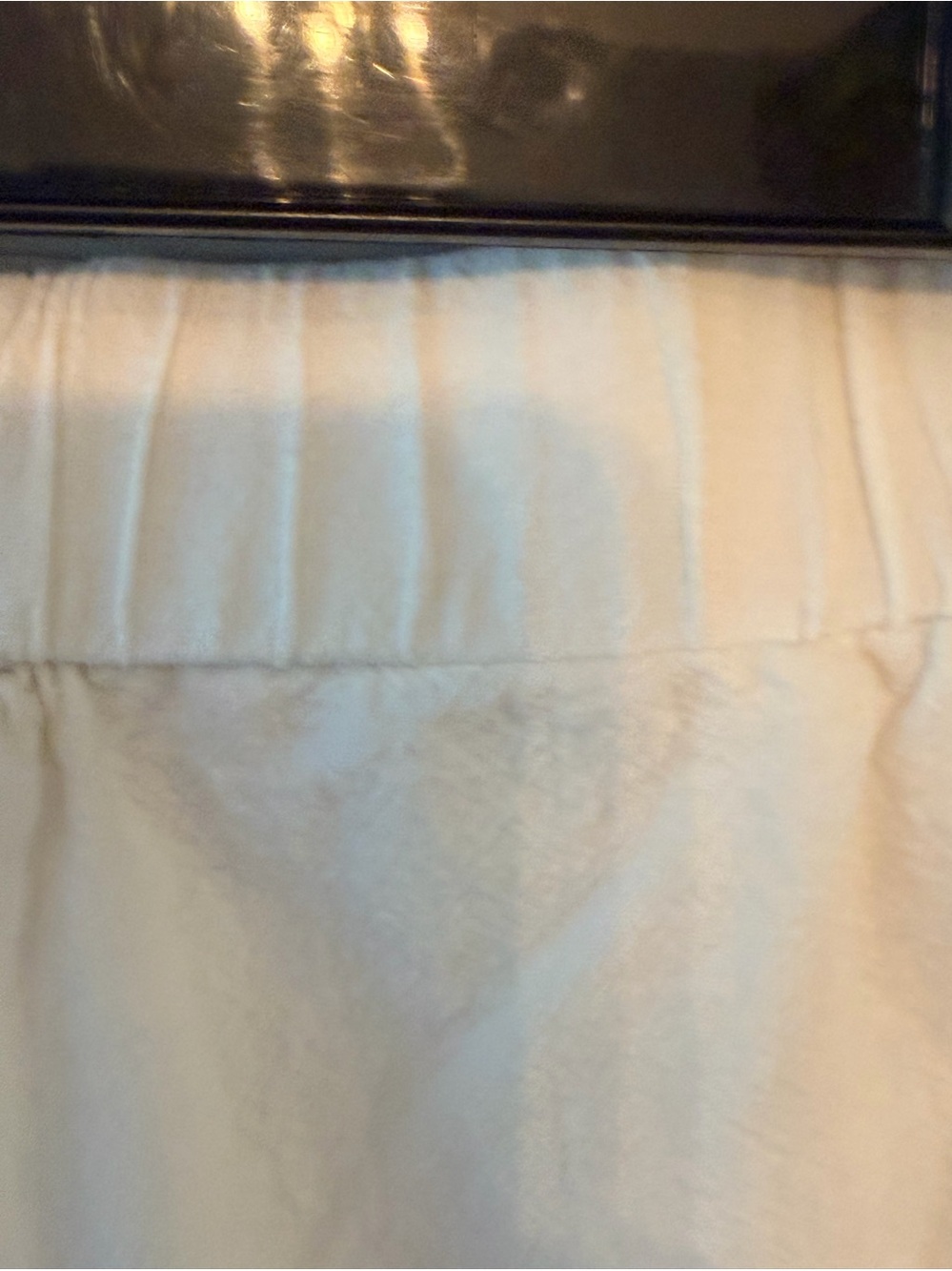 Boutique Coastal Resort Textured Cotton Wide Leg Pants - Picture 5 of 5